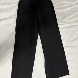 Old Navy Black Pull-On Pixie Super Wide-Leg Pants